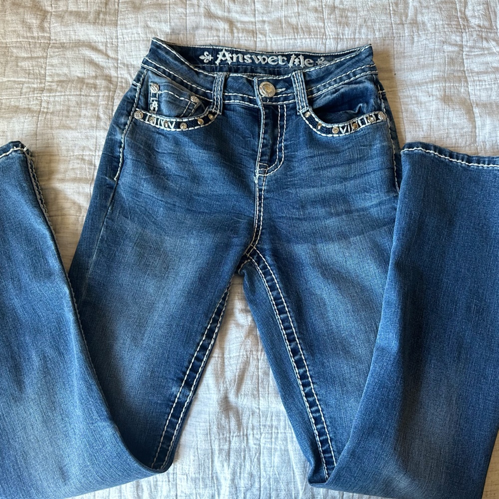 Answer Me Bootcut Jeans
